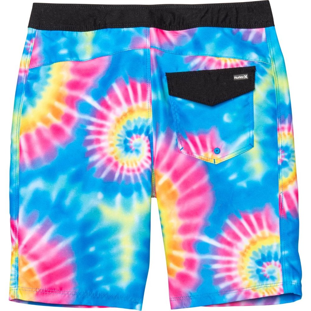 HURLEY Tie-Dye Printed Board Shorts for Big Boys Youth Size 16 New With Tags - Picture 2 of 4